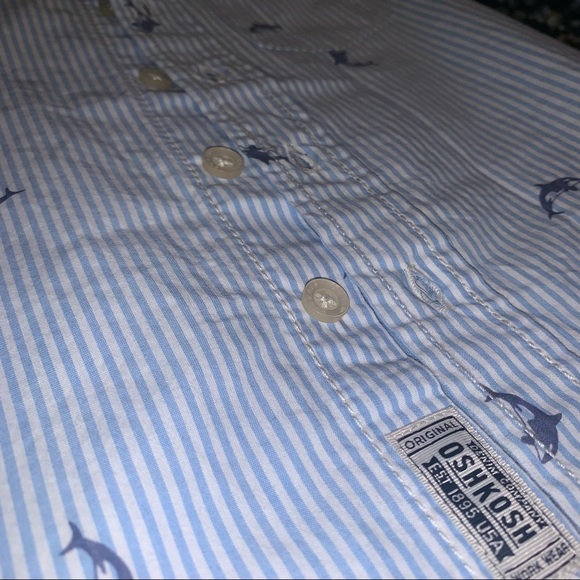 Boys OshKosh Long Sleeve Button Down Shirt - Picture 7 of 8